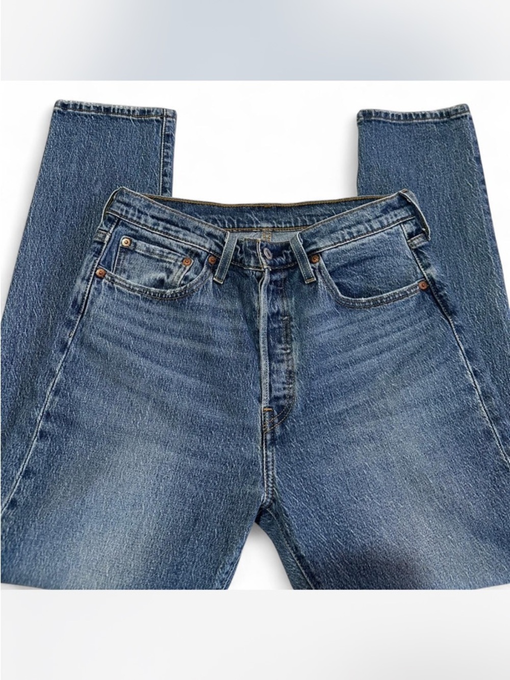 Levi’s 501 blue jeans size 29 - Picture 2 of 7